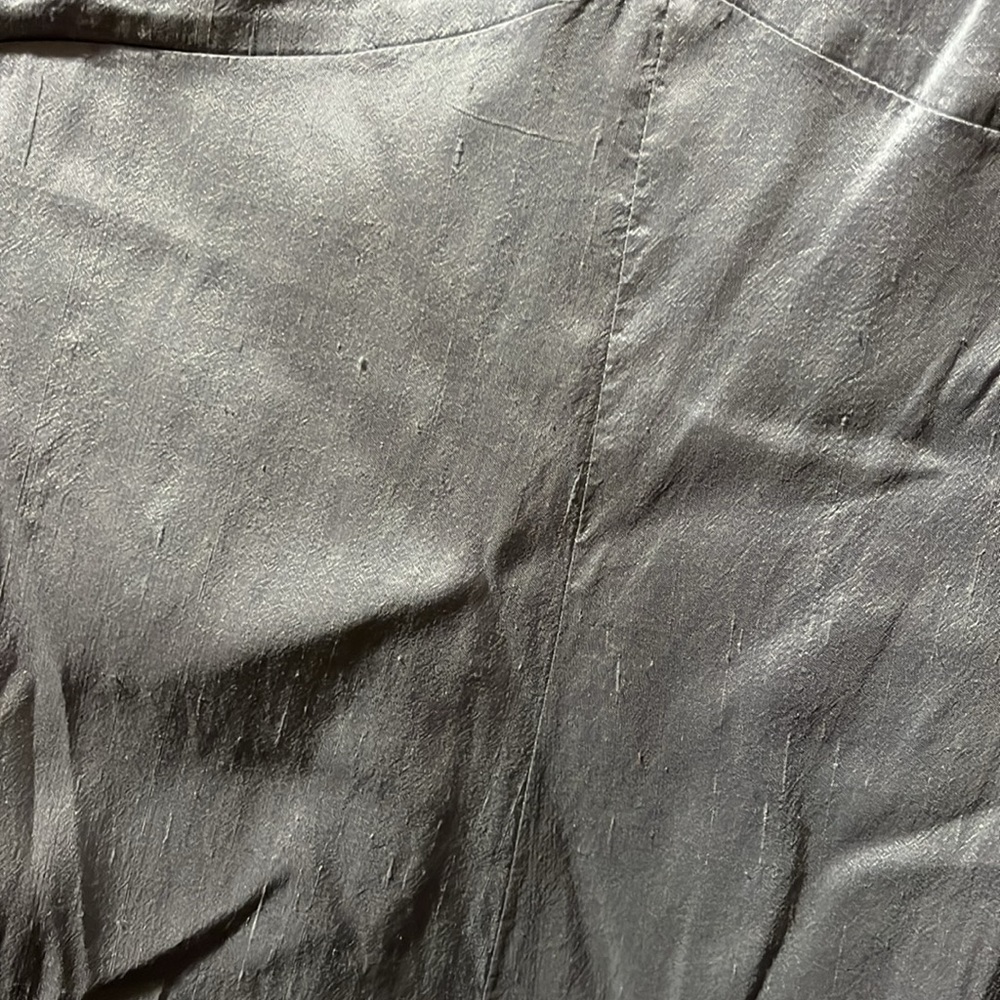 Eileen Fisher Textured Silk Dress and Jacket - Picture 8 of 12